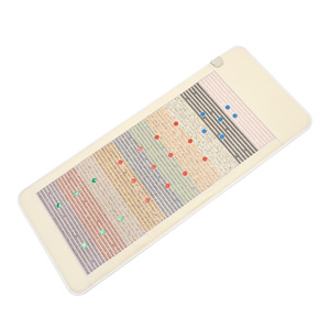 Materasso Riscaldante Singolo in Tormalina Nera Naturale, Tappetino con Gemme Chakra e Raggi Infrarossi Lontani - Product Image 2