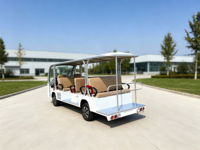 Essence 92 #   Bus de tourisme 1,1 L, 14 places, moteur Wuling, fermé, pour le transport dans les sites touristiques, stations balnéaires et parcs