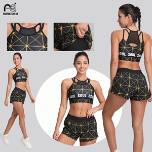 Tenue d'entraînement de cheerleading personnalisée, style mode, sublimation - Product Image 5