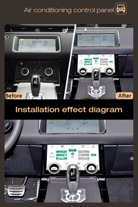 El más nuevo Panel electrónico de CA para coche de 10 ", pantalla táctil LCD, tablero de Control de aire acondicionado para Range Rover Evoque 2020-2022 - Product Image 3