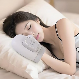 Masseur électrique chauffant portable pour les mains, mini appareil de thérapie thermique <span class=keywords><strong>vibrant</strong></span> pour les articulations des doigts en mousse, professionnel pour l'arthrite - Product Image 2