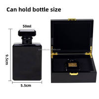 Boîte à parfum en bois laqué, boîte en bois de luxe, peinture brillante, boîte à parfum 30 ml, flacon de parfum, MDF, huile essentielle, cosmétiques, boîte en bois