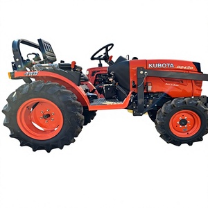 Tractor Kubota B2420 de segunda mano, 40 HP, 2WD, con transmisión de engranajes, color rojo, para uso agrícola. - Product Image 6