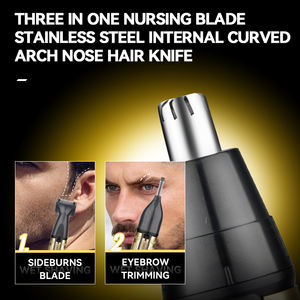 <span class=keywords><strong>Recortadora</strong></span> Eléctrica Portátil Kemei KM-133 para Nariz y Orejas para Hombres, <span class=keywords><strong>Recortadora</strong></span> Profesional Indolora para <span class=keywords><strong>Vello</strong></span> <span class=keywords><strong>Nasal</strong></span> y <span class=keywords><strong>de</strong></span> Nariz para Hombres - Product Image 2