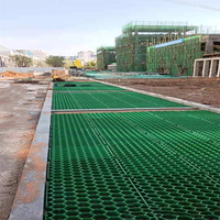 Grille de plantation d'herbe en nid d'abeille robuste PP HDPE geocell