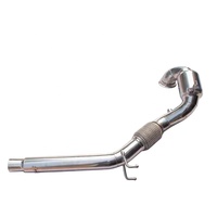 Downpipe kinerja tinggi untuk VW Golf MK7/MK7.5 GTI 2.0T 2014-2020 kualitas tinggi dengan Downpipe knalpot katalis