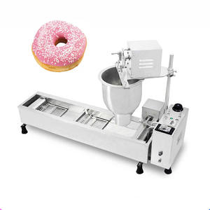 Rendimiento perfecto Tres moldes Cocina Comercial Donut Maker Anillo Donut Making Machine Freidora - Product Image 6