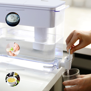 BLUETECH HS521N OSMO Serie Wasserspender 30 Tassen Haushaltstyp mit Bambusdeckel und F003 Filterkartusche - Product Image 2