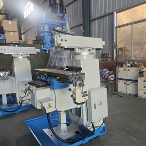 En stock <span class=keywords><strong>VEKTOR</strong></span> X6325B Fraiseuse universelle à tourelle verticale 5HP, broche manuelle R8, moteur multi-tension, usage moyen, garantie 1 an - Product Image 2