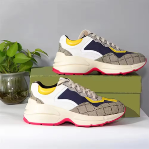 Wholesale Top Quality Luxury Shoes for Women Custom Luxury Brand Logo Designer Shoes Women Famous Brands Designer Men's <b>Sneaker</b> - Product Image 5