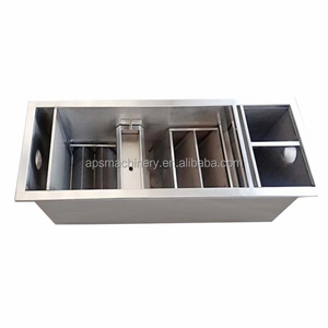 mehrstufige fettfalle Öl-/wassertrenner edelstahl fettfalle für küche/hotel industrie 0,5-80 tonnen/stunde - Product Image 3
