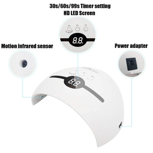 <span class=keywords><strong>SUNUV</strong></span> LED Nagellampe UV-Licht für Nägel Trockner für Gel Nagellack Heißerungslampe mit Sensor 3 Timer Geschenk für Damen Mädchen - Product Image 3