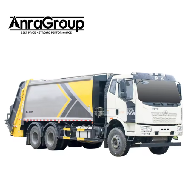 ANRA Sinotruk Sitrak Rear Loading Garbage Truck 20CBM Compactor Garbage Truck for Sale