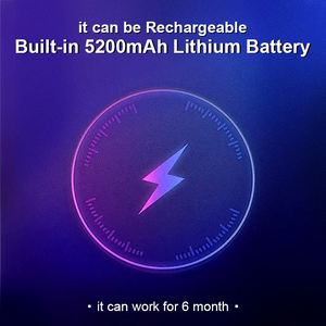 Telecamera di <span class=keywords><strong>sorveglianza</strong></span> domestica IP WiFi telecamera di sicurezza esterna Wireless per visione notturna 1080P telecamera alimentata a batteria ricaricabile da 5200mAh - Product Image 6