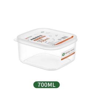 Boîte de rangement alimentaire en plastique de qualité alimentaire pour réfrigérateur, compartiment de congélation hermétique, antibactérien, écologique, empilable pour viande - Product Image 1