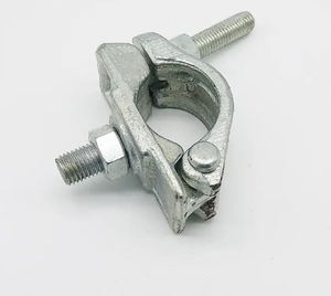 Coupleur double pivotant en acier galvanisé Q235, pince fixe forgée pour échafaudage, idéal pour les bâtiments de bureaux - Product Image 2