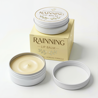 Pot en aluminium rond de 1 oz pour baume à lèvres, impression personnalisée, matériaux recyclés pour crèmes cosmétiques et rouges à lèvres
