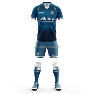 Tenues de football Spotiv à découpe automatisée, ensembles unisexes, survêtement de football, costume de football, impression numérique, 100% polyester, football rétro - Product Image 5