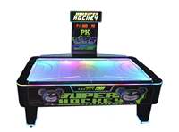 Machine de jeu de hockey sur air pour enfants à pièces Divertissement Jeu de sport de table de hockey sur air électrique