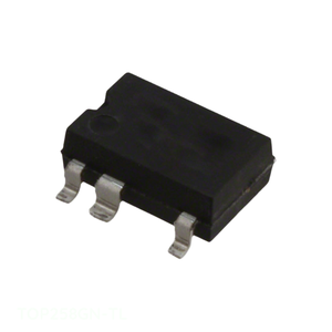 Ic Integrated Circuit Power Management (PMIC) 8 SMD (7 Leads), Gull Wing IC OFFLINE SWITCH FLYBACK 8SMD TOP258GN-TL - Product Image 1