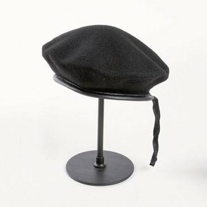 Custom Embroidery Badge Berets Solid Color <b>Plain</b> Green Beret Hat <b>Cap</b> for Men Women - Product Image 4