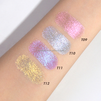 Kartoffel püree Augen Make-up Glatte weiche Buttery Textur Bouncy Glitter Lidschatten Text marker Benutzer definierte Duo chrom Creme Lidschatten