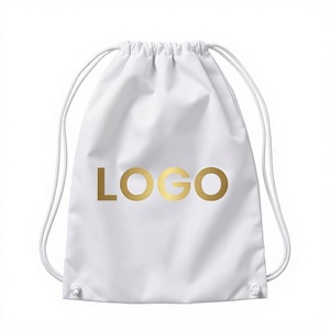 Bolsa de Deporte con Logotipo Personalizado, Bolsa con Cordón, Impermeable, de Poliéster, Mochila Deportiva, Bolsa de Viaje Ligera, Venta al Por Mayor - Product Image 1