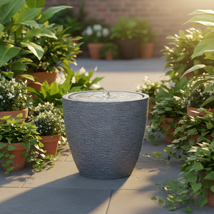 <span class=keywords><strong>Fontaine</strong></span> <span class=keywords><strong>solaire</strong></span> en cascade en résine pour l'extérieur, écologique et étanche, crée une ambiance <span class=keywords><strong>zen</strong></span> sereine pour le jardin, la cour et la terrasse - Product Image 6