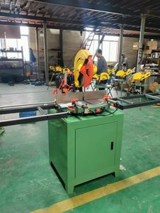 Sierra de Corte <span class=keywords><strong>Manual</strong></span> de un Solo Cabezal, Máquina de Corte de un Solo Cabezal para Perfiles de Aluminio, Puertas y Ventanas - Product Image 5