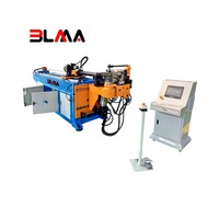 Cintreuse de tubes électrique mobile carrée DW75CNC, machine à cintrer les tubes CNC, prix pour le métal