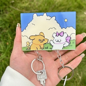 Vigreat dễ thương nhân vật hoạt hình treo tường Keychain nhựa trang trí chìa khóa cho lối vào hội trường vài Keyring - Product Image 1
