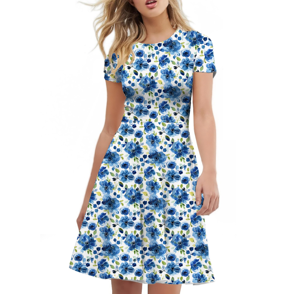 black and white contrast dress Black Contrast Mini Dress | Trendy Women's Dresses