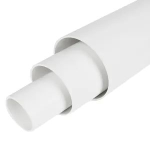 PVC drenaj su pis su borusu bağlantı parçaları 40mm 50mm 110mm pvc bağlantı parçaları 32mm yüksek sıcaklık pvc su tedarik borusu
