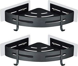 WEKIS salle de bain rangement suspendu douche coin organisateur <span class=keywords><strong>étagère</strong></span> <span class=keywords><strong>étagère</strong></span> salle de bain <span class=keywords><strong>étagère</strong></span>s <span class=keywords><strong>pour</strong></span> salle de bain douche Caddy - Product Image 3