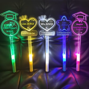 Bâton lumineux LED en acrylique à télécommande, personnalisable, pour Halloween, <span class=keywords><strong>anniversaire</strong></span>, Nouvel An – Nouveautés très demandées - Product Image 3