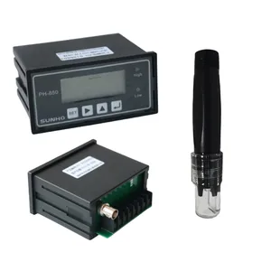 PH 850 750 dedektör AC 220V su filtresi malzemesi için yüksek performanslı PH analiz cihazı ph ölçer