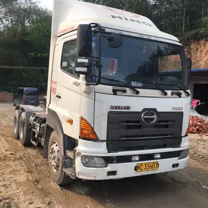 Caminhão de cabeça de trator japonês hino 700