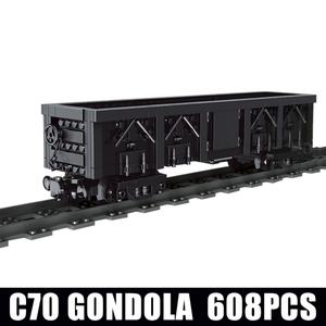 Mould King 12003 Série Ville Ferroviaire Mondiale, Modèle de locomotives à vapeur, Jouet électrique à assembler soi-même, Blocs de construction électriques, Train - Product Image 6