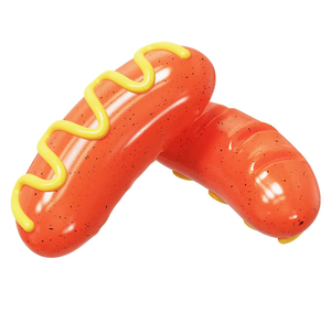 Nuevo juguete para perros con voz para mascotas, palo de molienda para ácaros, simulación resistente a mordeduras, perro caliente, salchicha asada, juguete para mascotas - Product Image 5