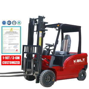 Empilhadeira elétrica do caminhão do alcance com altura de elevação de 6m para a cremalheira alta E Commerce Fulfillment Centers Empilhadeira elétrica do alcance - Product Image 4