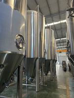 Cuve de Fermentation Conique pour Bière, Unitank en Acier Inoxydable SUS304, Équipement de Fermentation à Double Enveloppe Glycolée