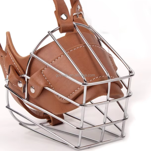 <span class=keywords><strong>Bozal</strong></span> <span class=keywords><strong>para</strong></span> Perro <span class=keywords><strong>Pitbull</strong></span>, Cesta Metálica Transpirable <span class=keywords><strong>para</strong></span> Perros Grandes - Product Image 5