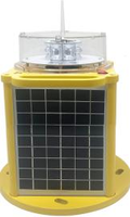 Éclairage solaire AH-SA-A pour pistes aéroportuaires, signalisation d'obstacles aériens pour aérodromes