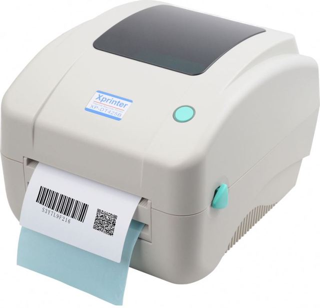 Xprinter XP-490B XP-470B 20-118mm 4inch High Quality Thermal Label Printer USB 203dpi SDK for 4x6 Shipping Labels in Stock