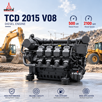 Moteur diesel robuste SCDC DEUTZ TCD 2015 V08 500 kW 2100 tr/min V8 turbocompressé pour excavatrice, machines minières et de construction