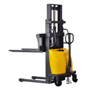 Envío Gratuito, Elevador Semieléctrico con Altura de Elevación de 1.6m 2m, Apilador de Palés en Venta - Product Image 5
