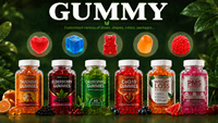 Gummies de bromélaïne pure 300 mg 1000 GDU, directement de l'usine OEM/ODM, complément pour le soutien quotidien de la santé