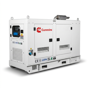 เครื่องกำเนิดไฟฟ้าดีเซล Cummins 20KW 25KW 30 KVA 50KVA 80KW 50/60Hz แบบเงียบ พร้อมระบบสตาร์ทอัตโนมัติ ATS 3 เฟส สำหรับโซลูชั่นสำรองไฟฟ้าสำหรับบ้านพักตากอากาศ - Product Image 3