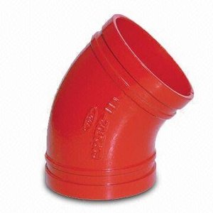 90 độ gang uốn cong ống đôi Mặt bích uốn cong - Product Image 6