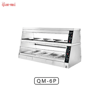 핫 세일 식품 워머 쇼케이스 대용량 전기 레스토랑 스테인레스 스틸 워머 수직 식품 디스플레이 워머 - Product Image 1